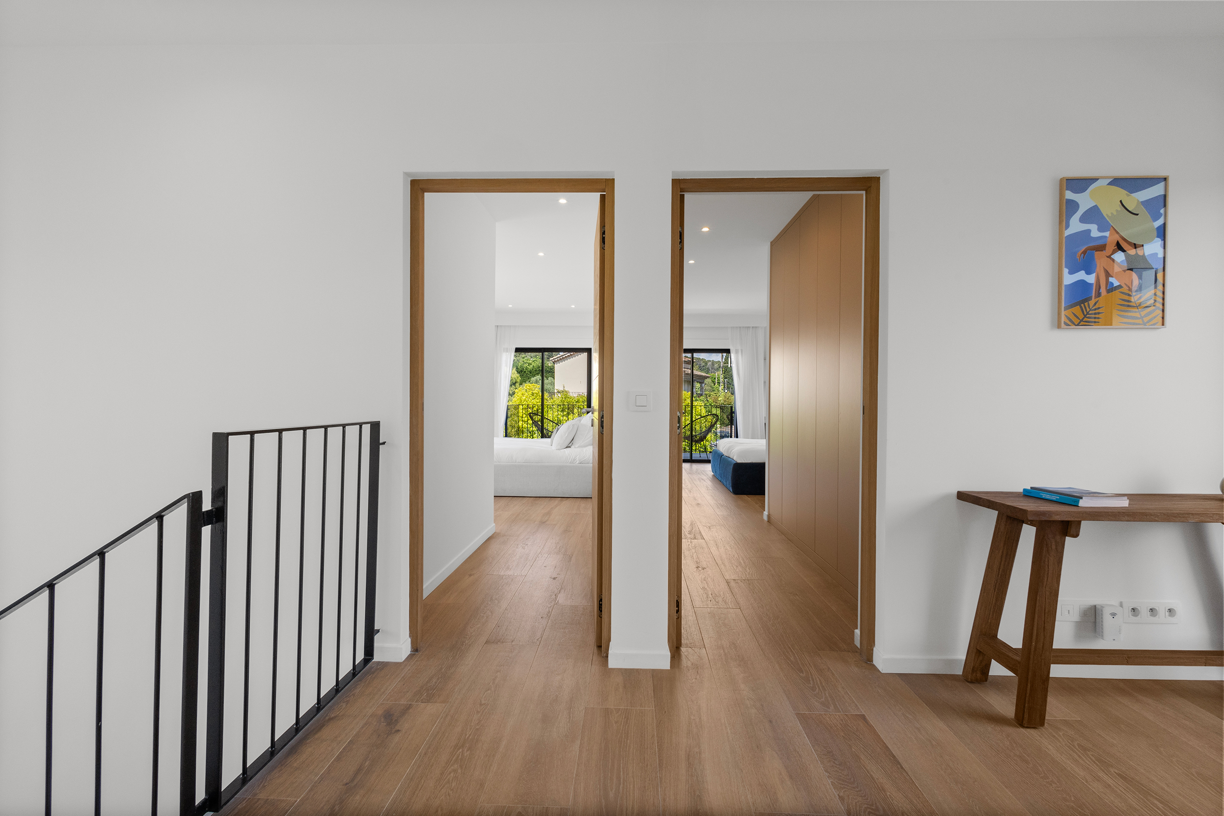 Villa les Camphriers Mougins - Hall étage