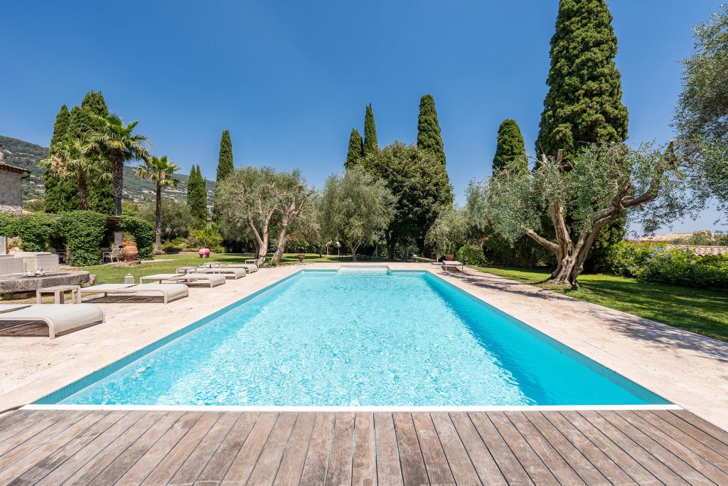 Bastide Florence le Tignet - Piscine