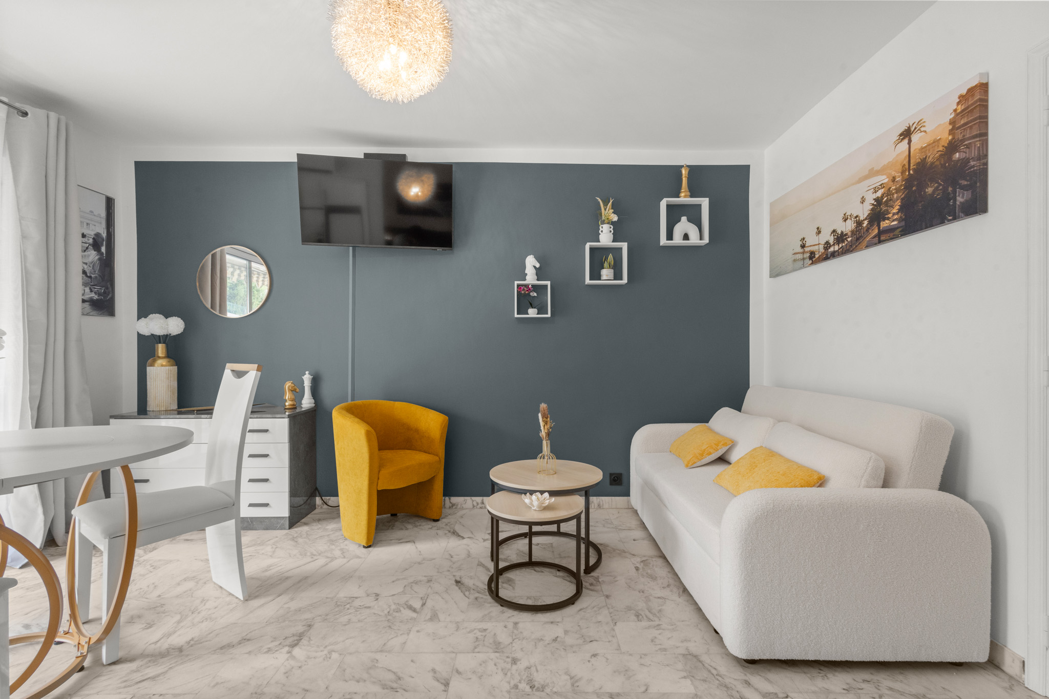 Studio Carla à Cannes - Coin Salon
