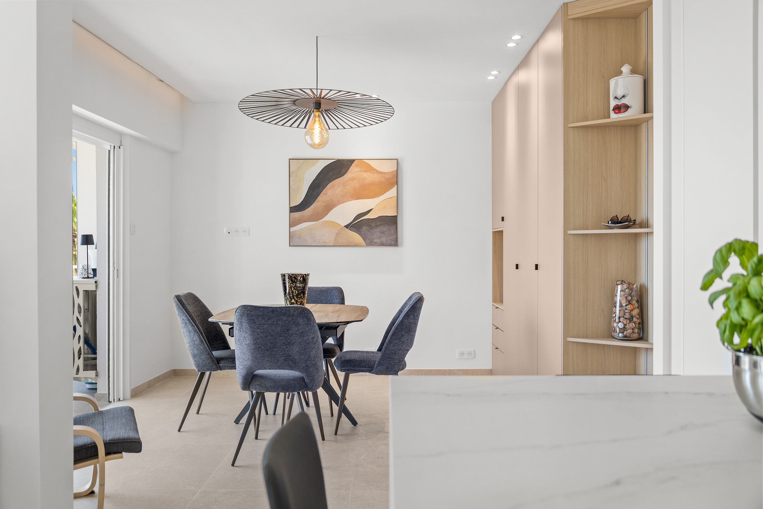 Appartement Léo - Salle à manger lumineuse