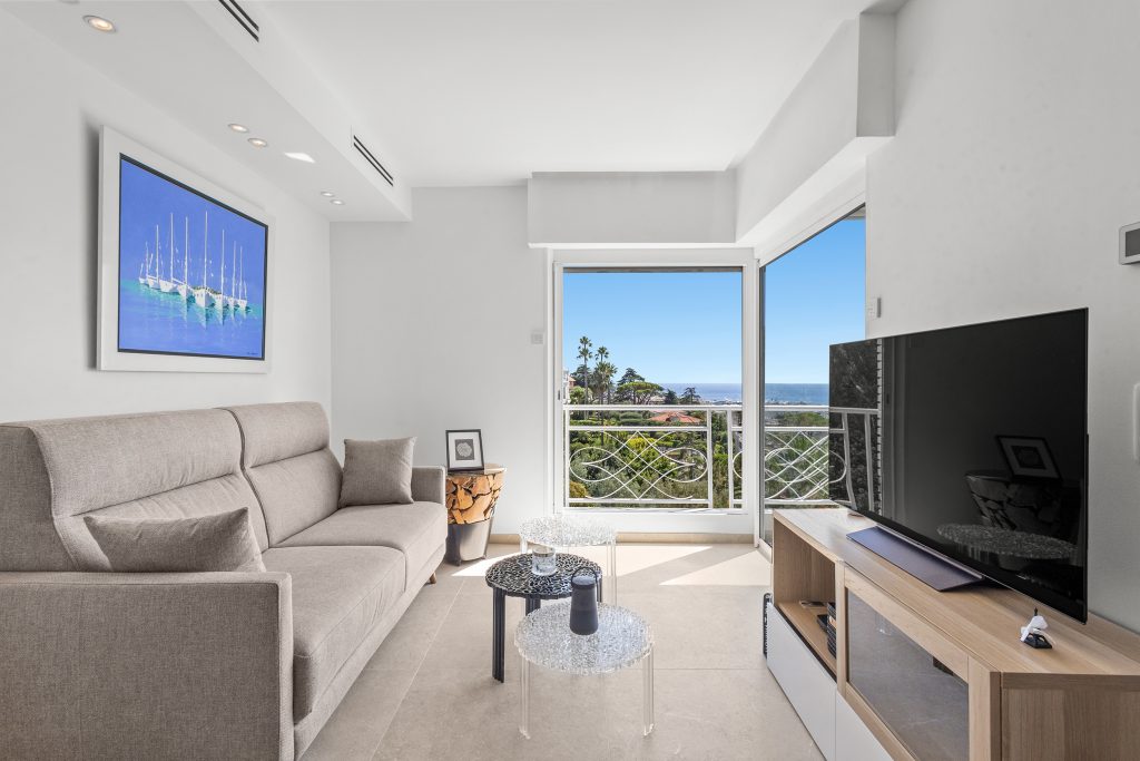 Appartement Léo - Salon Tv moderne