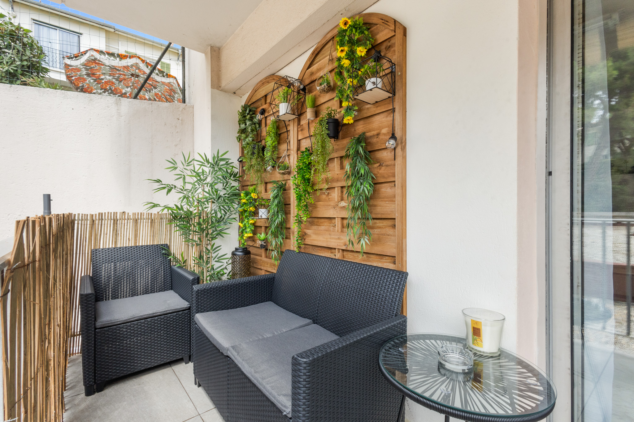 Studio Carla à Cannes - Salon d'été