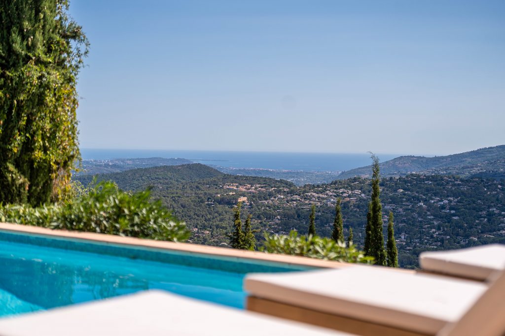 Villa Héliade - Vue mer panoramique depuis la piscine