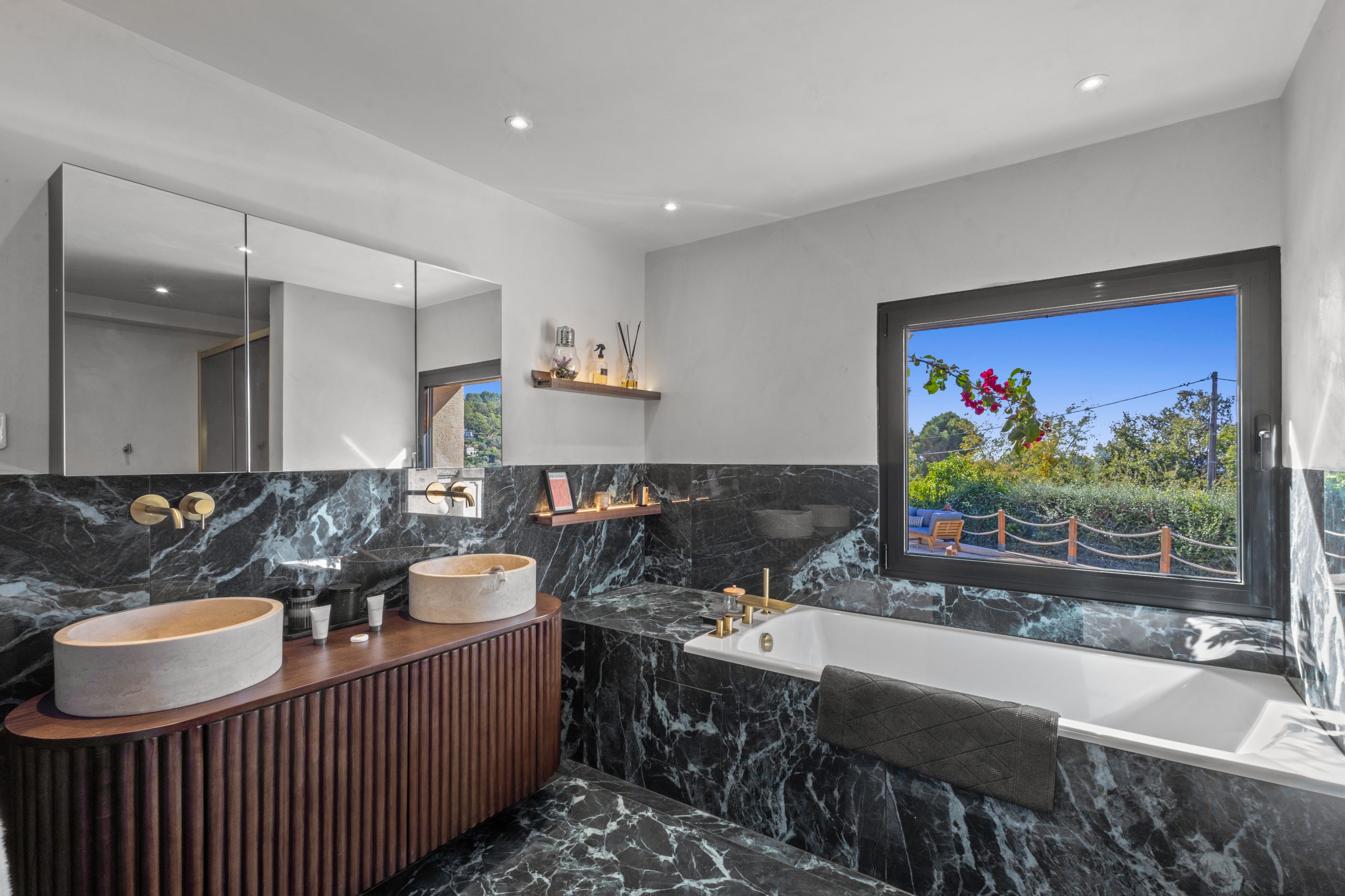 Villa Bassie Mougins - Salle de bain chambre n°1