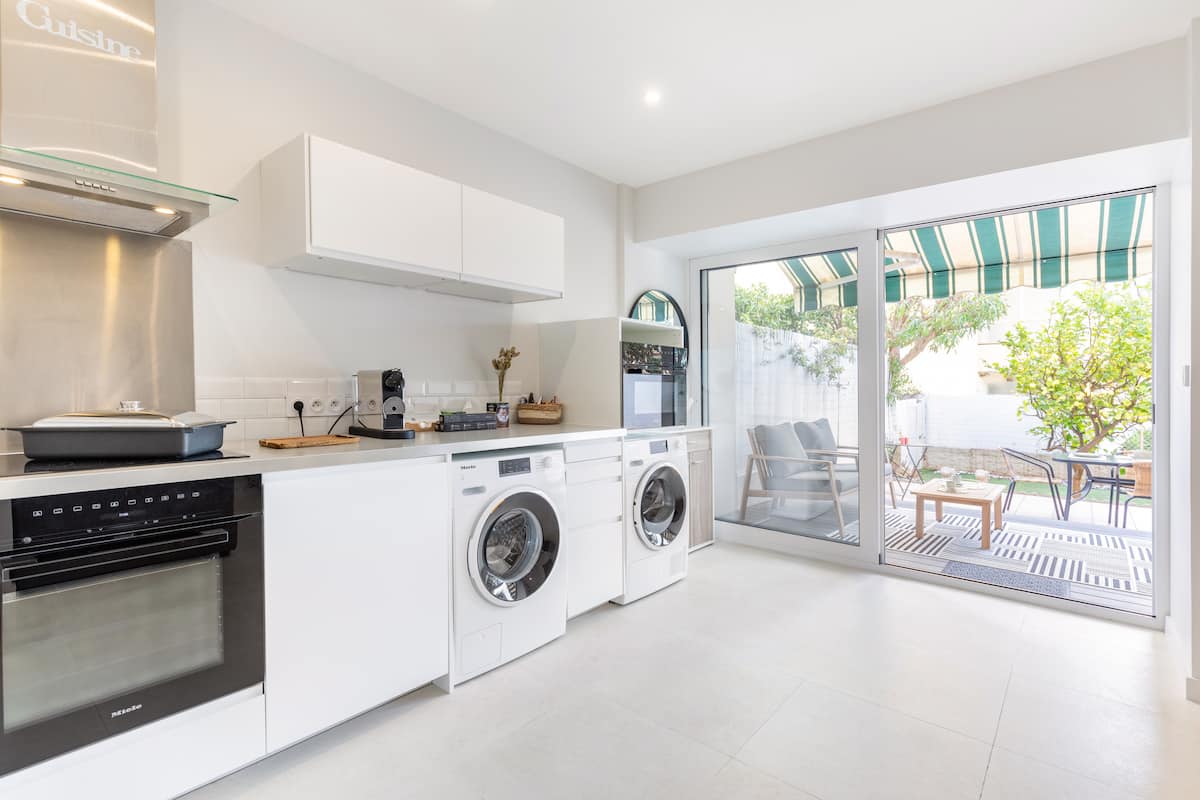 Cuisine ouverte équipée