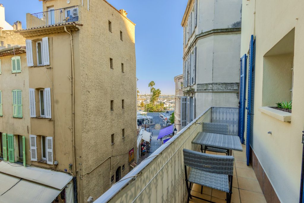 Studio Antoine à Cannes - Balcon