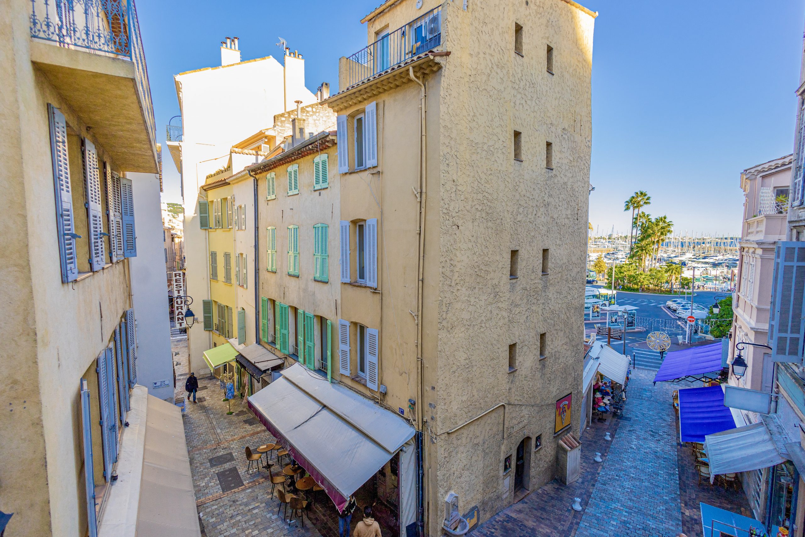 Studio Antoine à Cannes - Vue depuis l'appartement