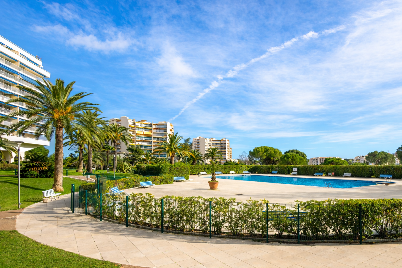 Studio Marina - Piscine dans la résidence Cannes Marina
