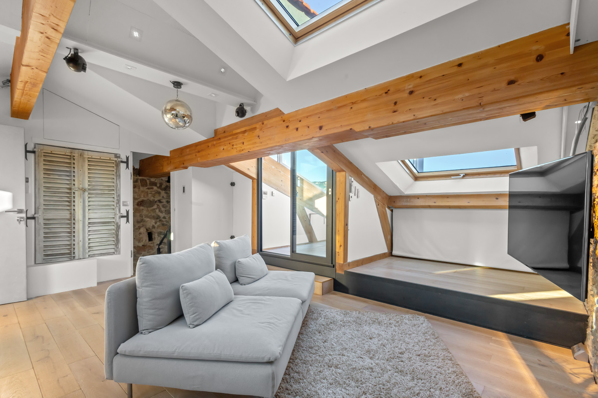 Duplex Saint-Pierre - Salon étage