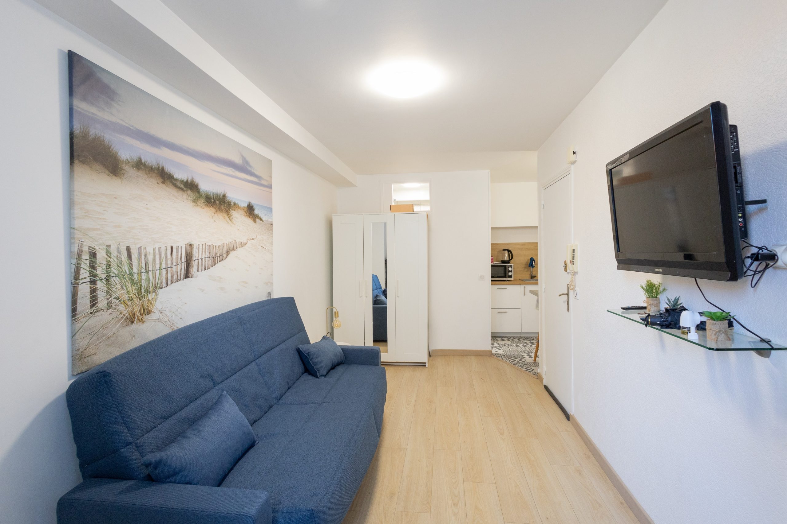 Studio Clément - Studio avec canapé lit