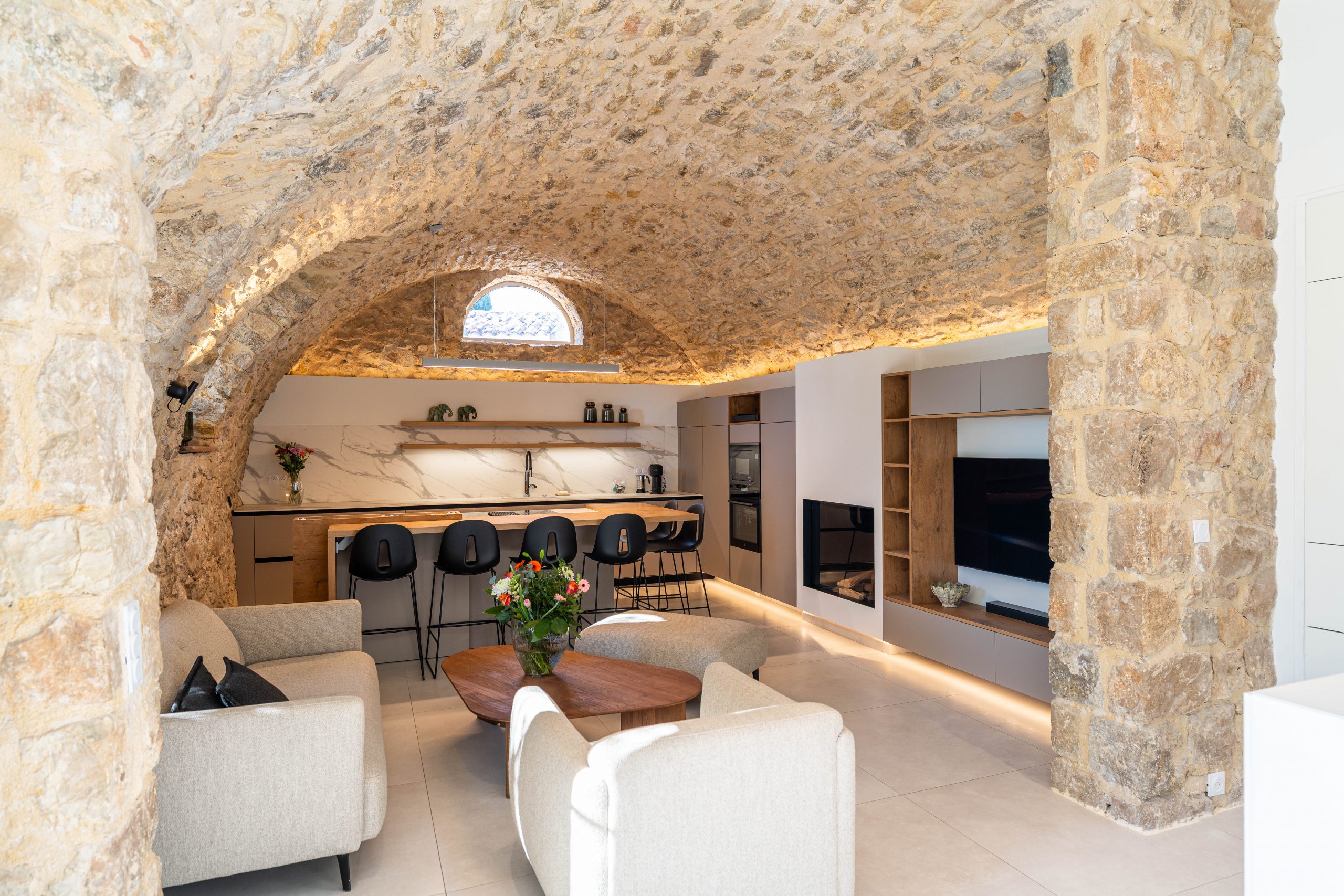 Villa du Vieux Château Cabris - Living room