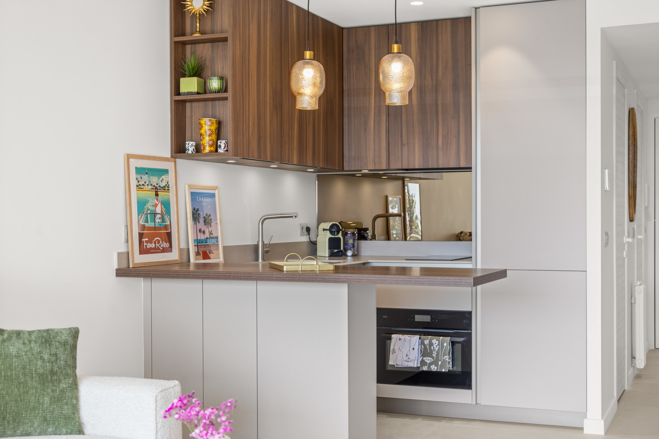 Appartement Sylvie - Cuisine ouverte