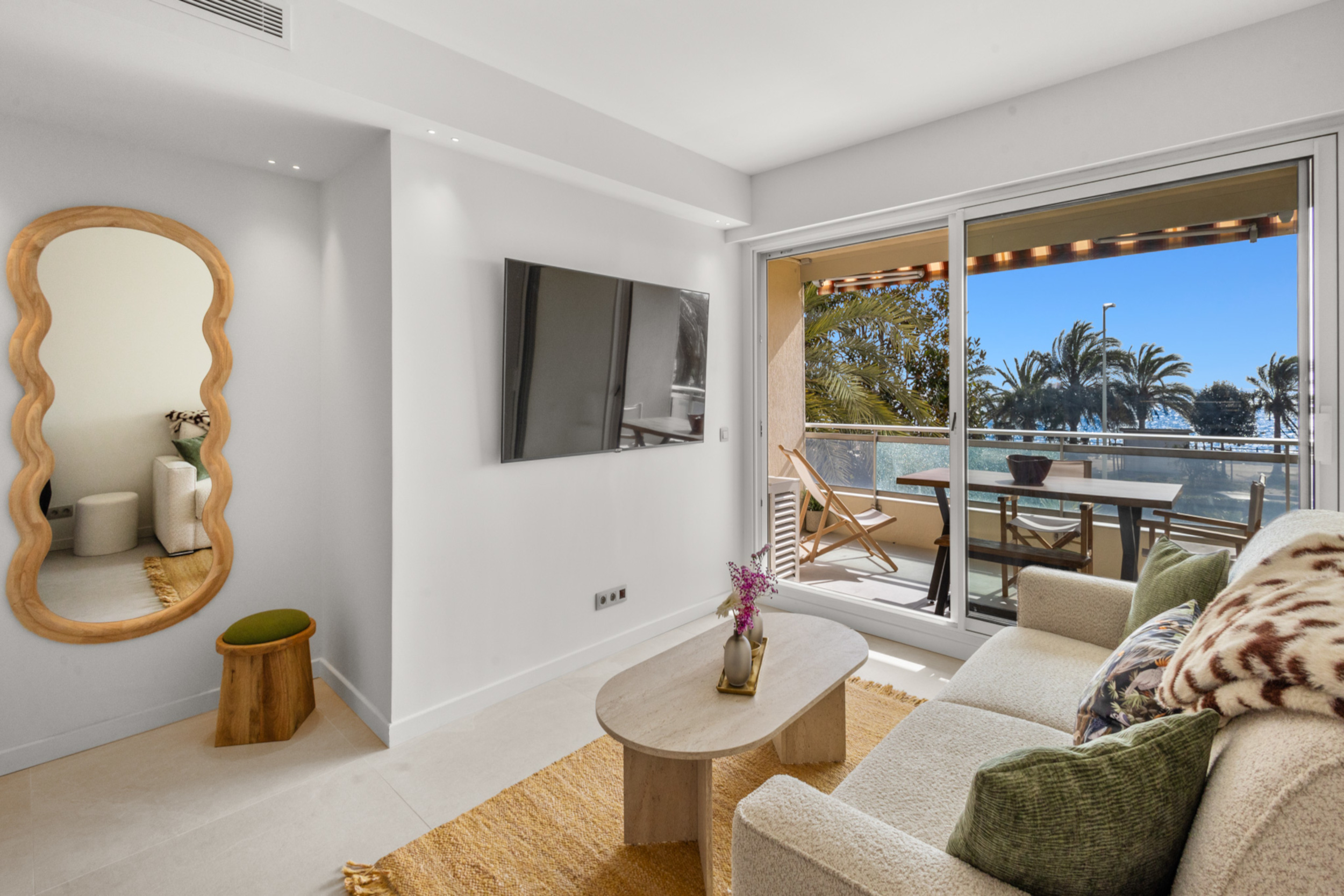 Appartement Sylvie - Salon avec TV