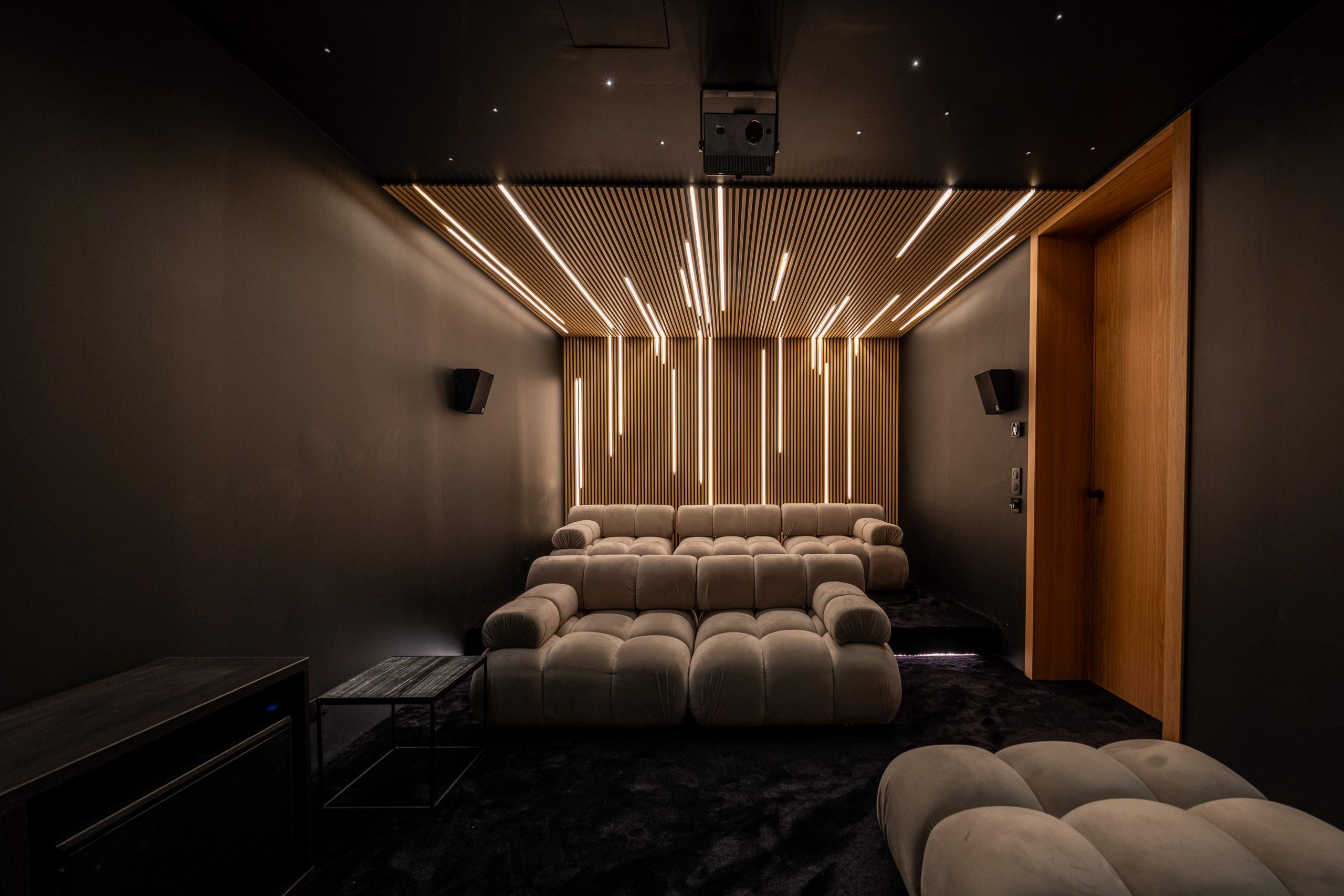 Villa Tomélio - Salle de cinéma