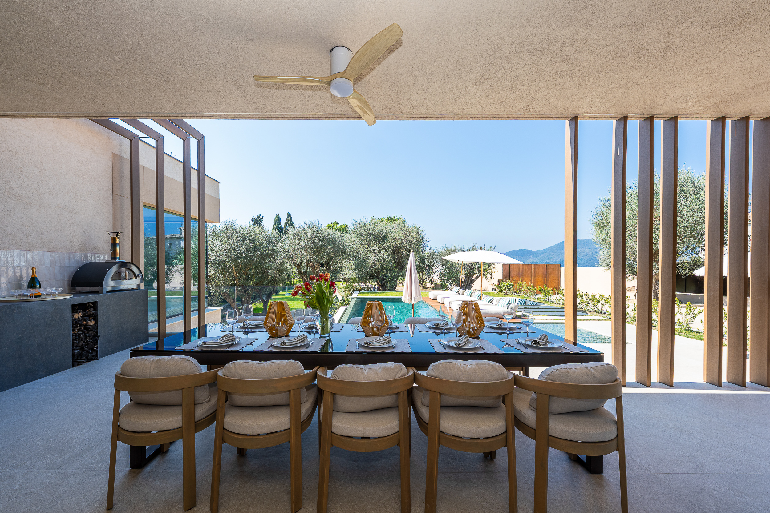 Villa Tomélio - Terrasse dînatoire