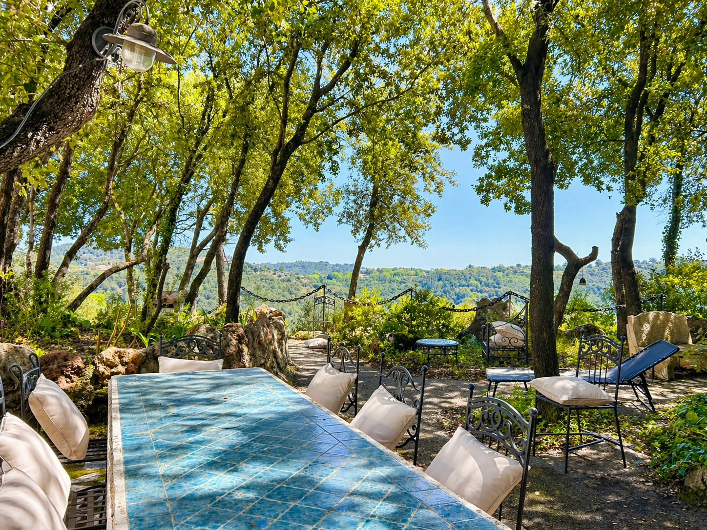 Villa Monté Verde -espace repas extérieur
