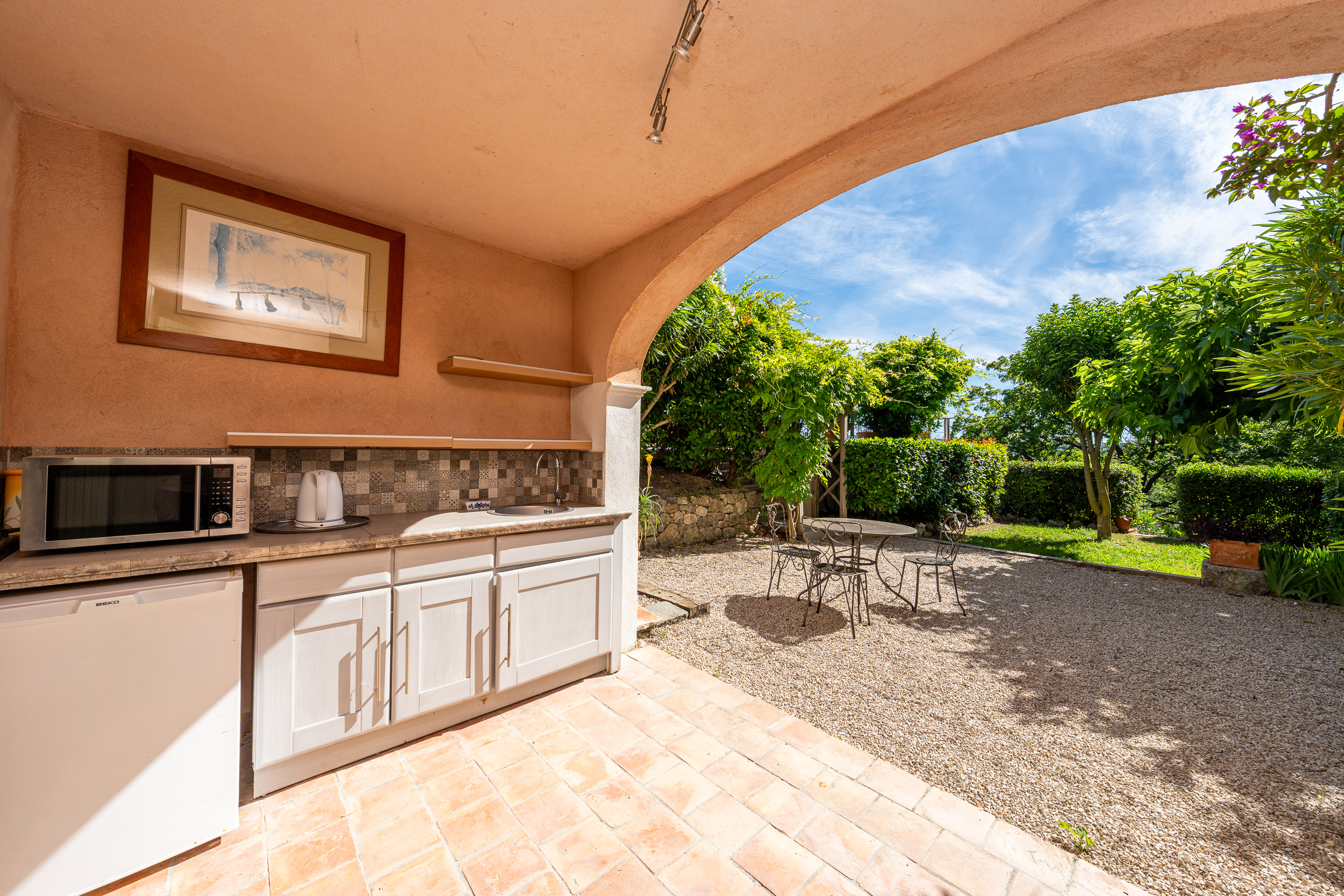 Villa la Rose de Pierre - Cuisine d'été annexe