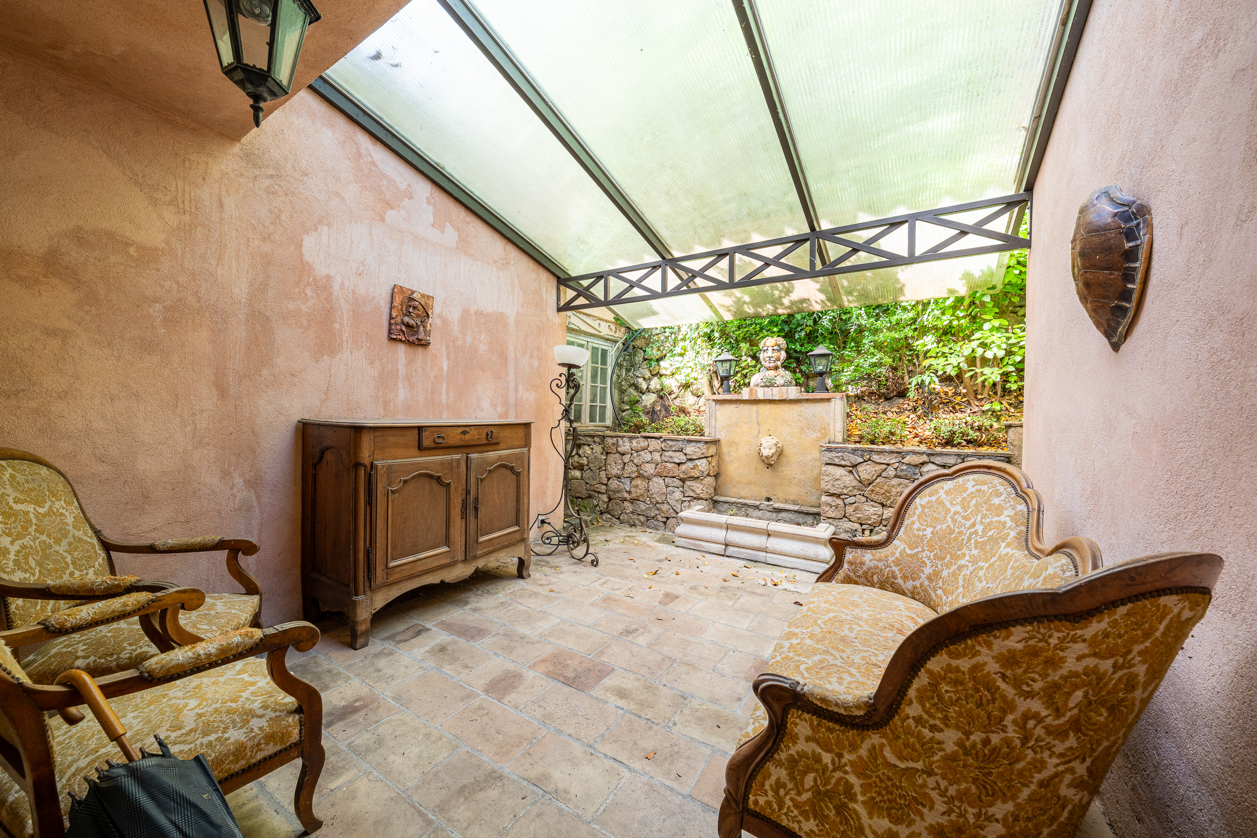 Villa la Rose de Pierre - Patio intérieur