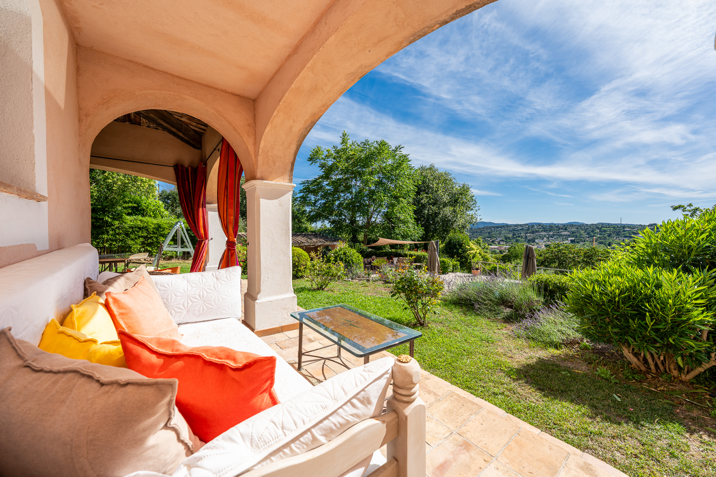 Villa la Rose de Pierre - Terrasse avec vue