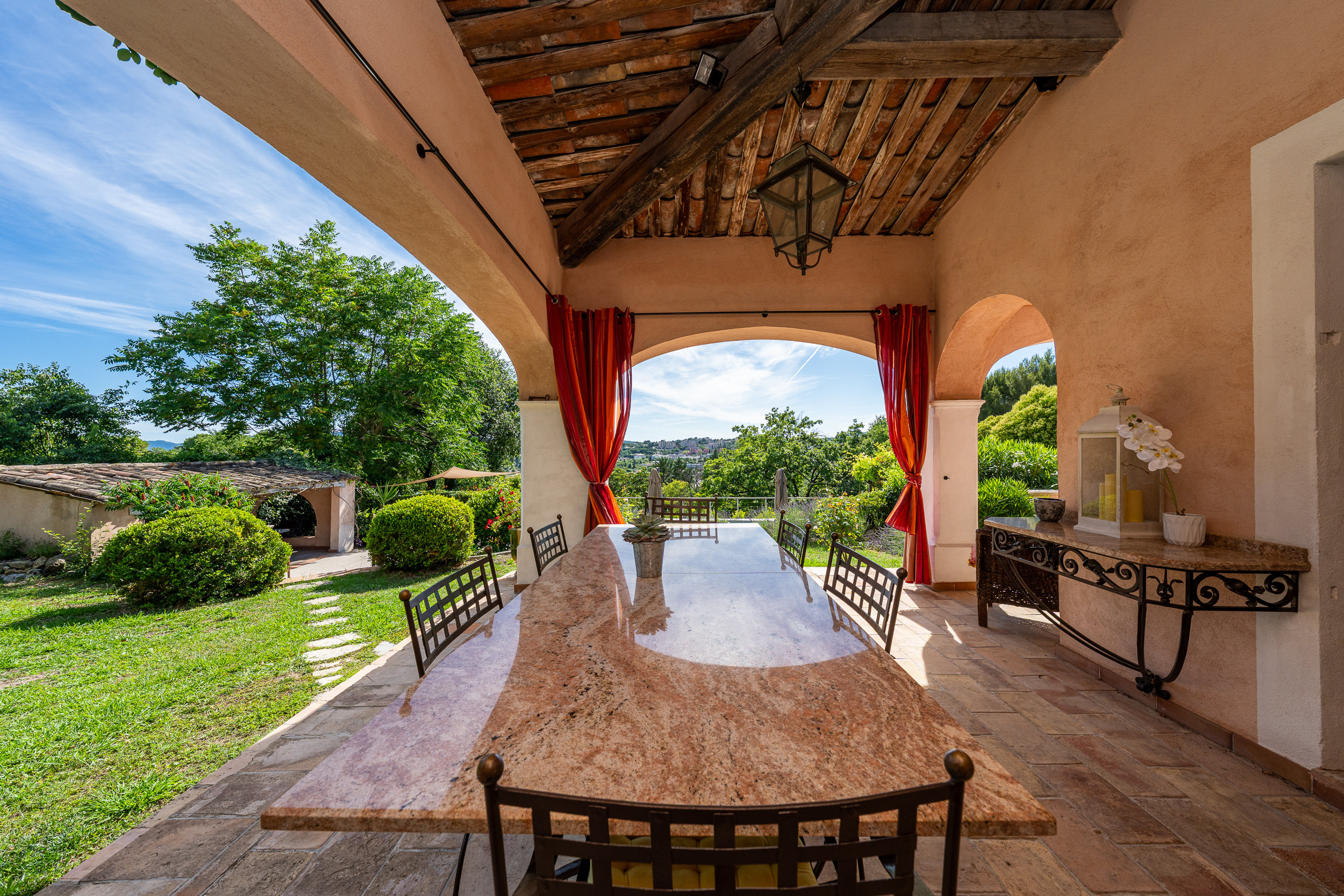 Villa la Rose de Pierre - Terrasse dînatoire