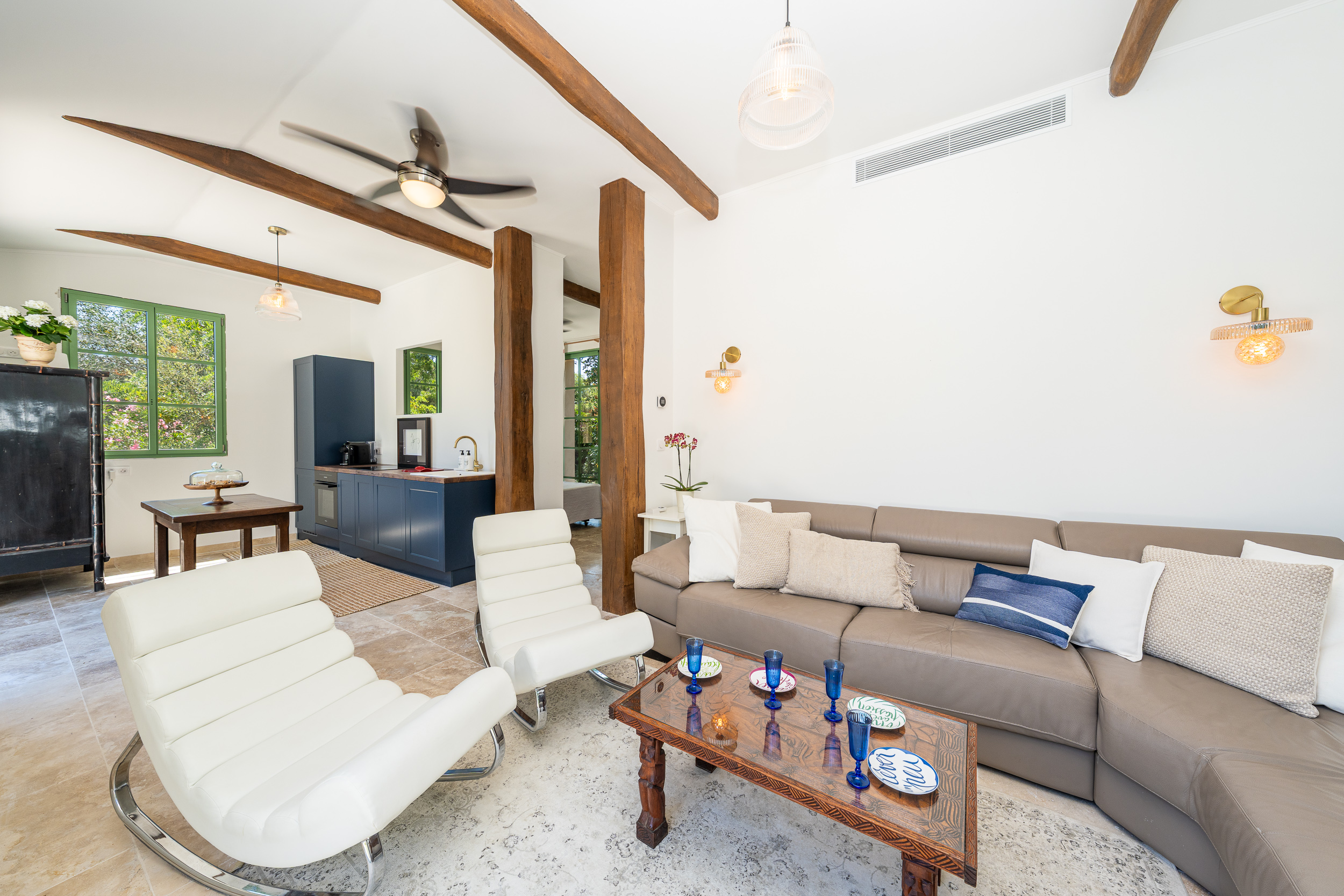Pool house annexe - Salon