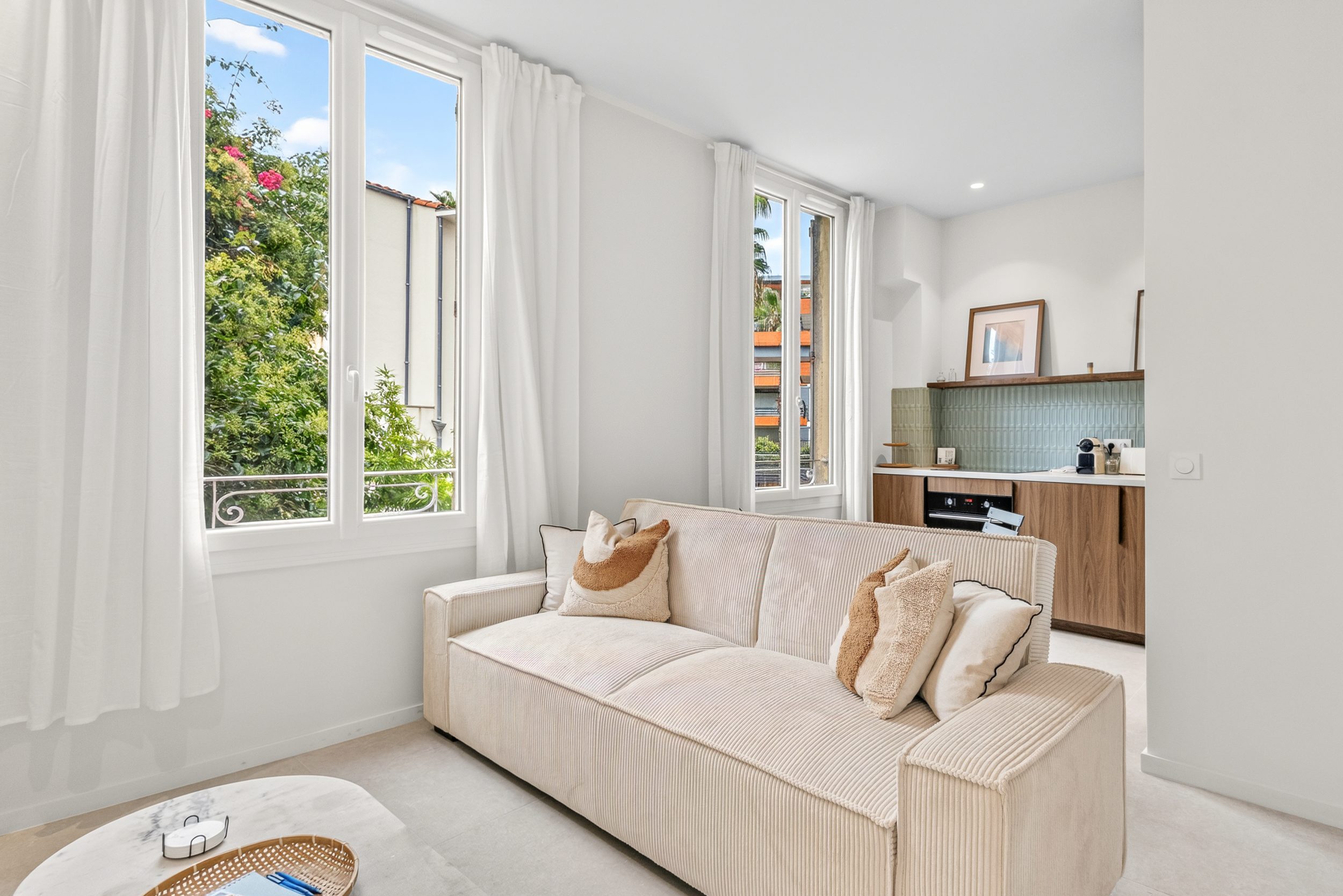 Appartement la Peyrière - Pièce à vivre