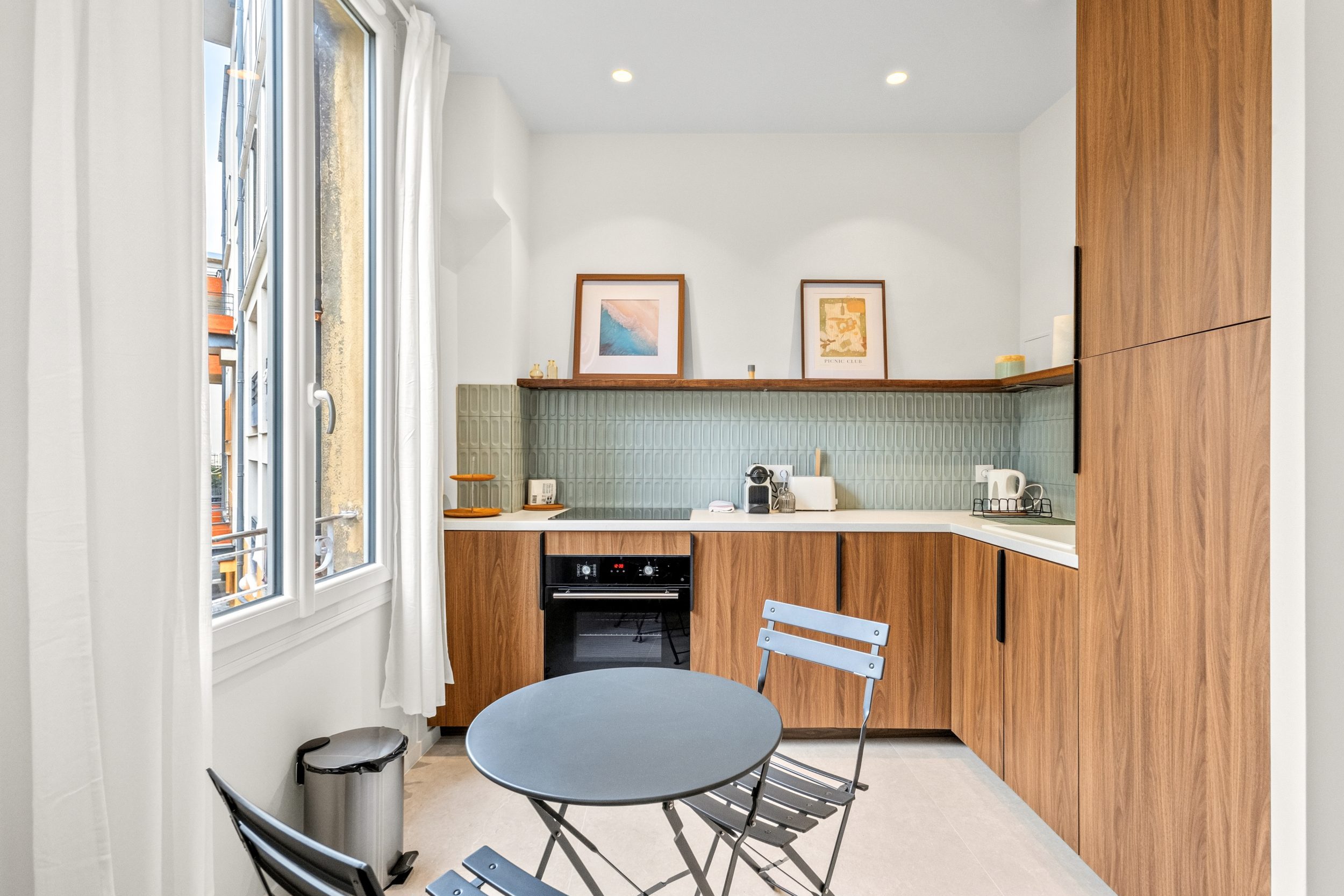 Appartement la Peyrière - Cuisine équipée