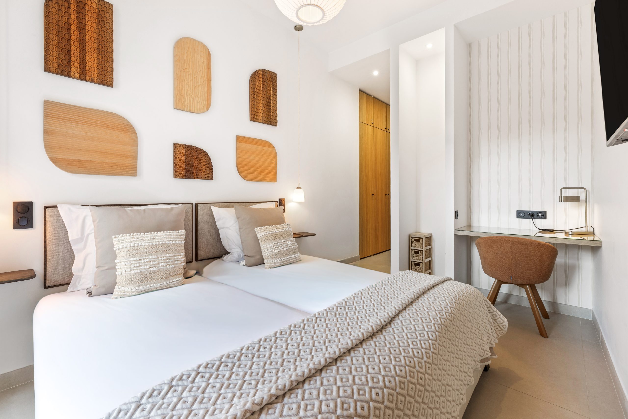 Appartement Jean - Chambre n°3 avec bureau