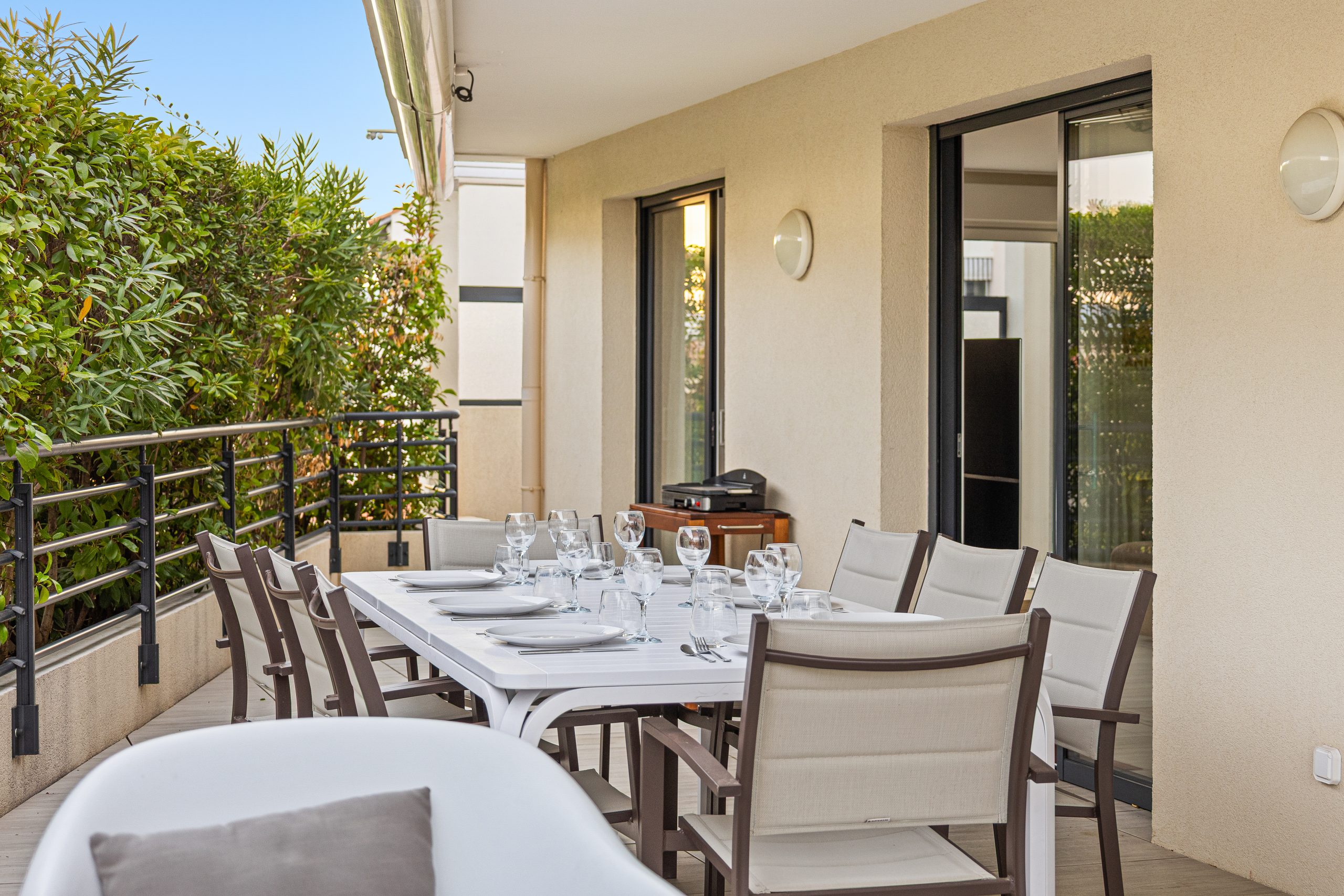 Appartement Louis - Espace repas extérieur