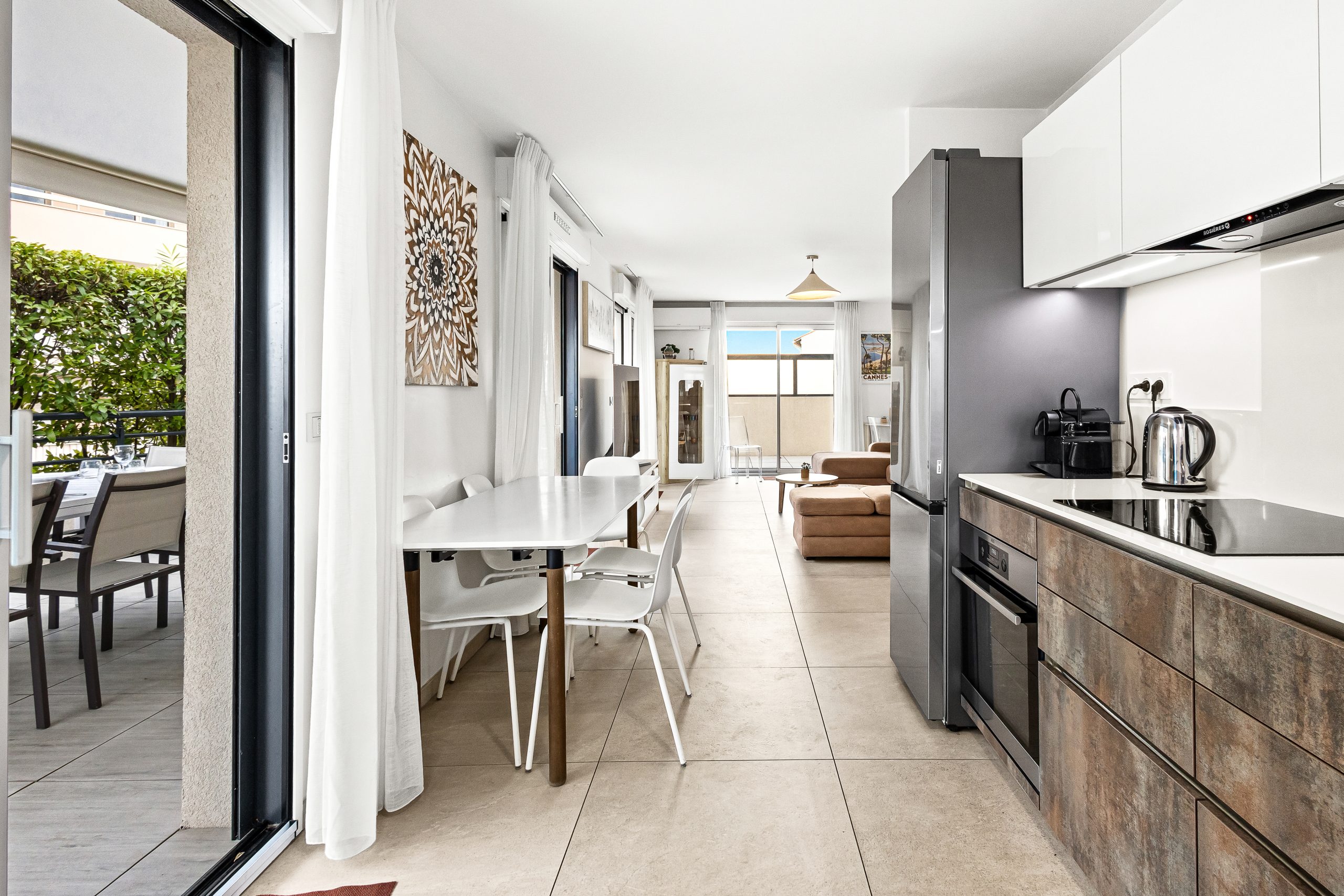 Appartement Louis - Cuisine avec salle à manger